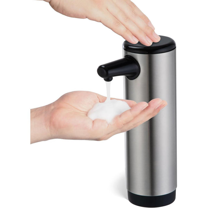 Foaming Hand Soap Dispenser with Stainless Steel Outer Cover