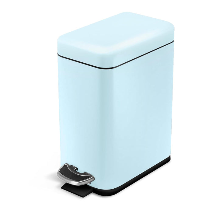 1.3 Gallon Slim Bathroom Trash Can - 5 Liter