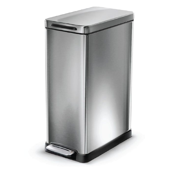 12 Gallon Slim Kitchen Trash Can - 45 Liter