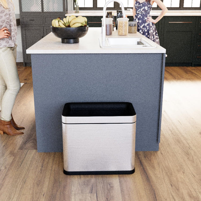 8.7 Gallon Kitchen Trash Can with Open Top - Single Bin