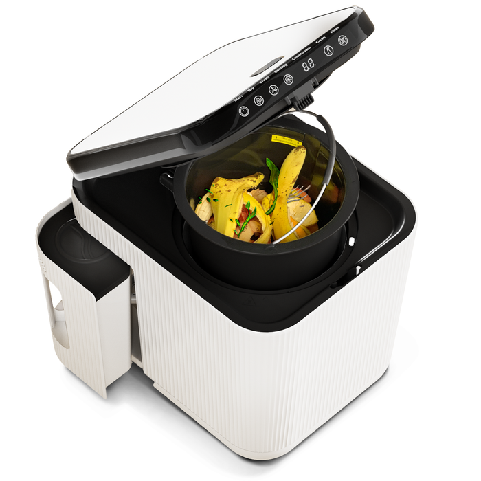 Electric Composter for Kitchen with Auto-Cleaning Cycle, Large Capacity 3 Liters Size