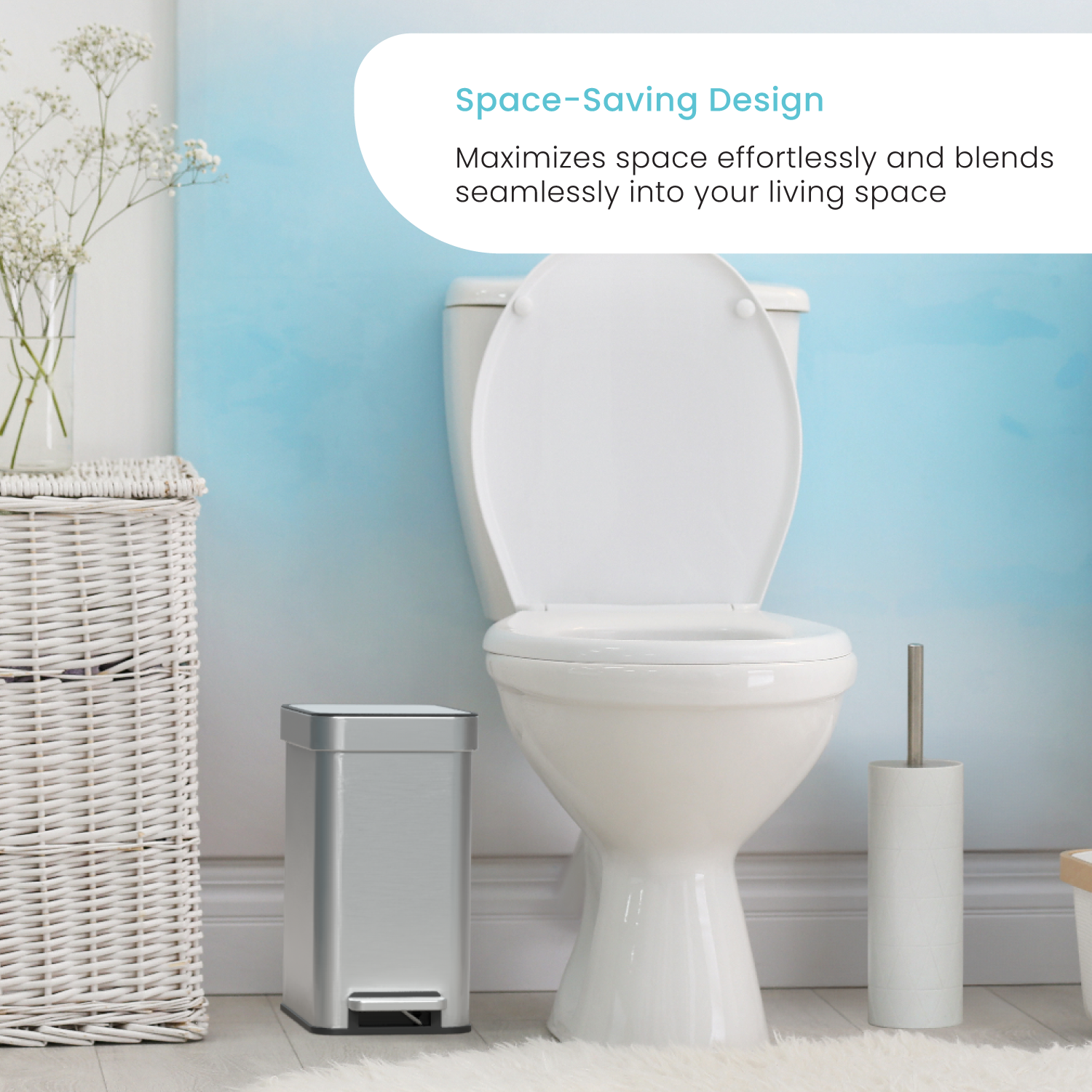 Space-Saving Design
Maximizes space effortlessly and blends seamlessly into your living space