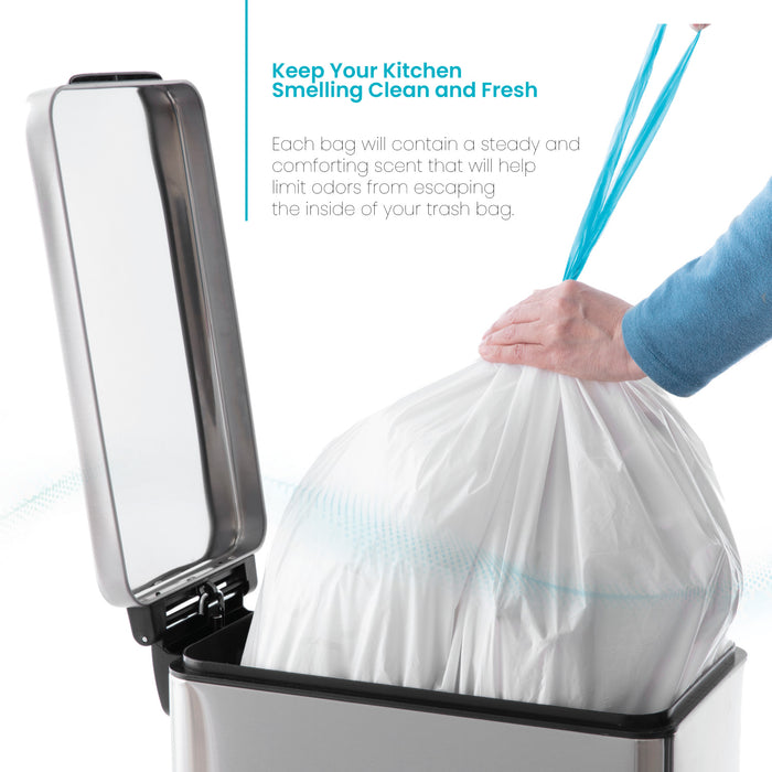 simplehuman Custom Fit Trash Can Liner N, 45 Liters / 12 Gallons, 20-Count  (Pack of 2)