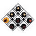 Wine Rack for Countertop - Holds up to 8 Bottles - Home Zone Living